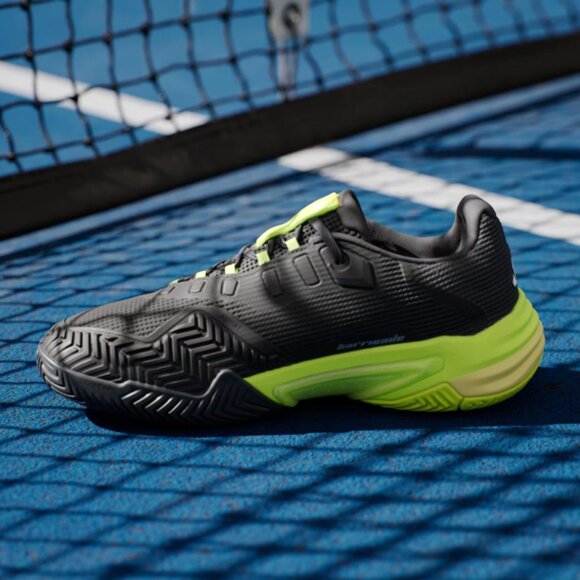 Adidas Barricade 13 Tennis Shoes Black/Yellow Men\'s Size 11.5 New main image 7